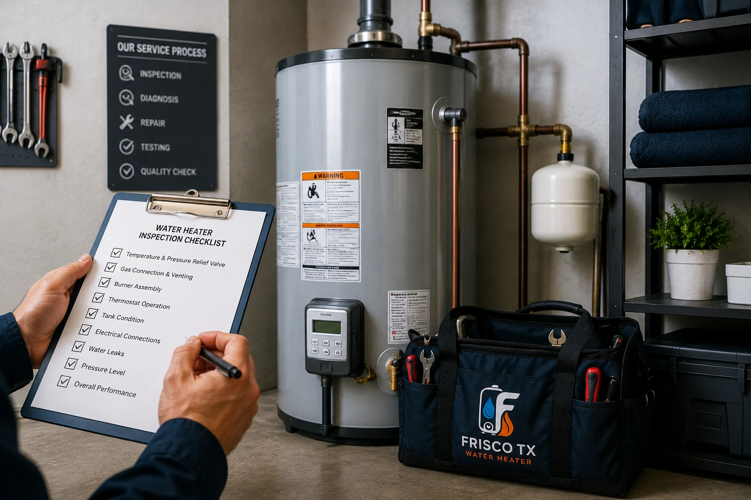 Detailed Water Heater Checks Before Repair