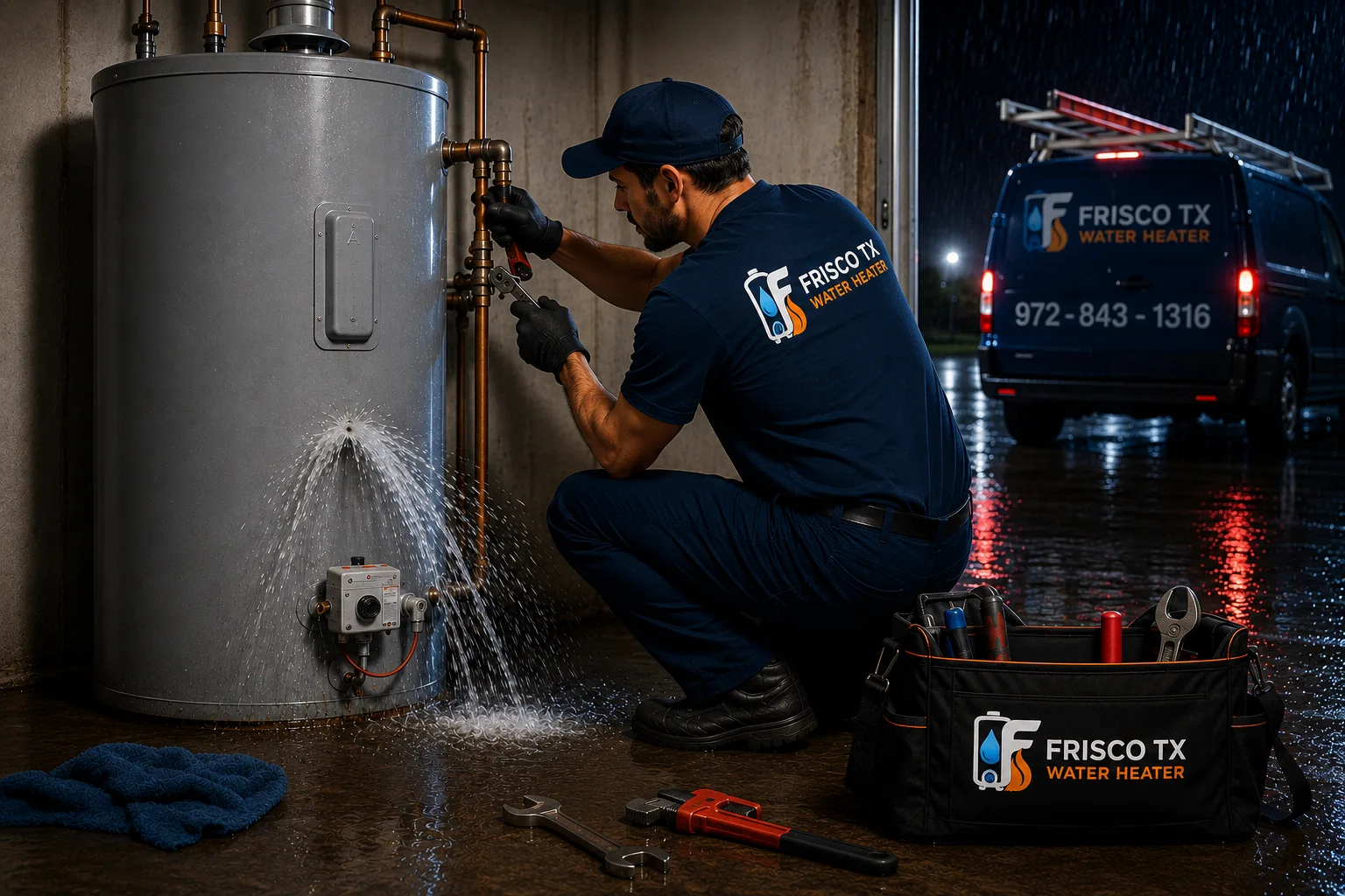 Emergency Water Heater Solutions In Frisco