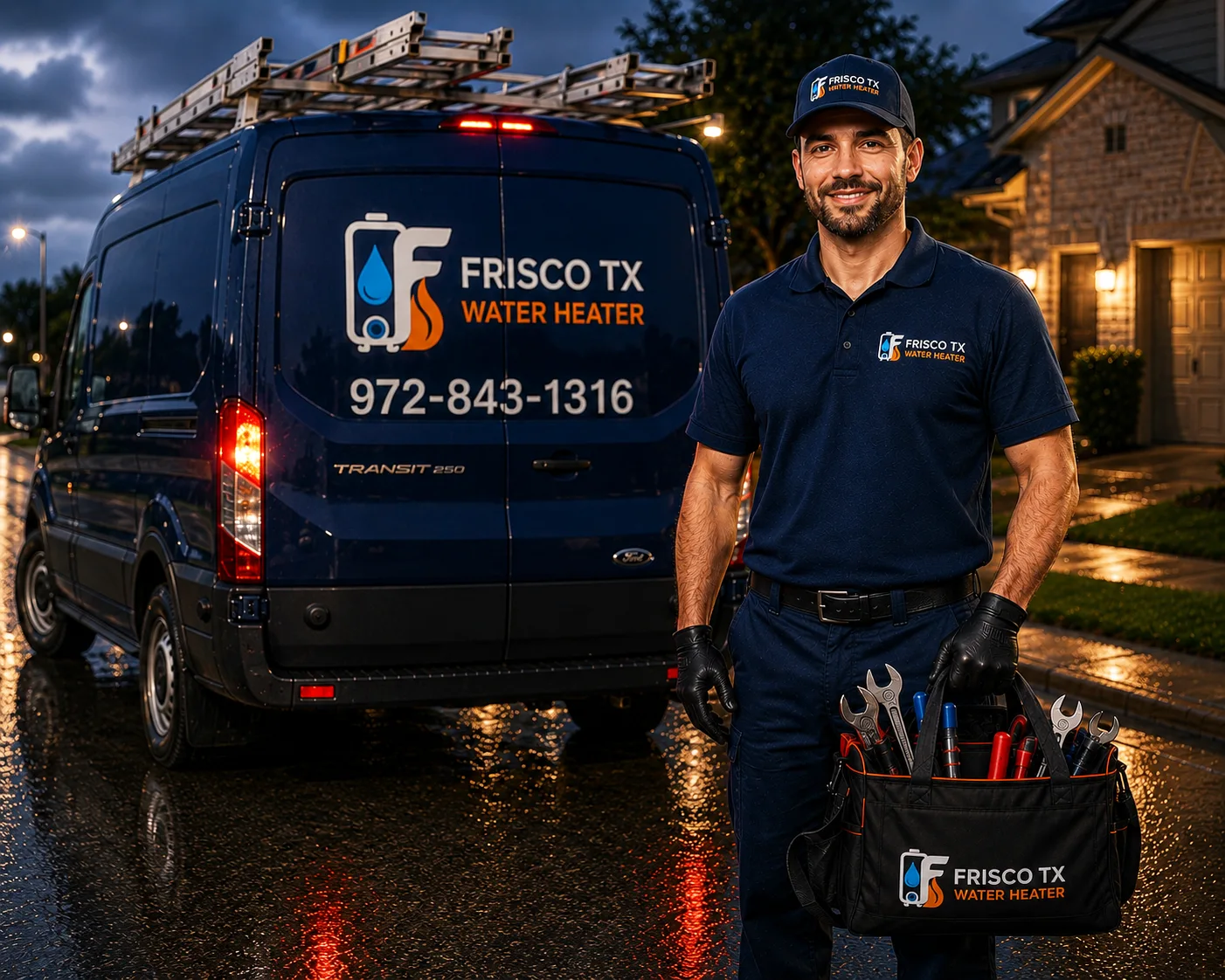 Emergency water heater maintenance