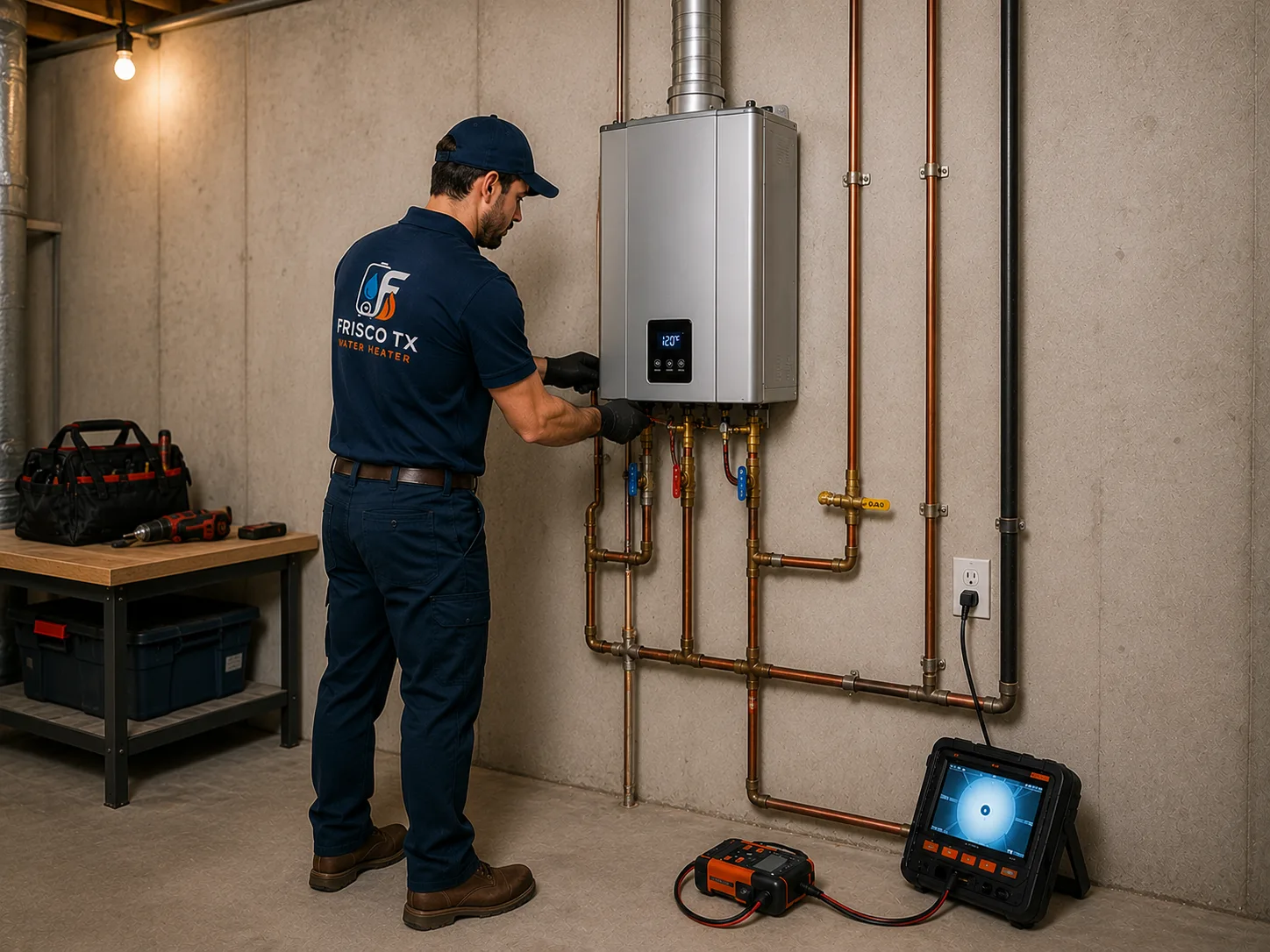 Gas Tankless Water Heater Installation 