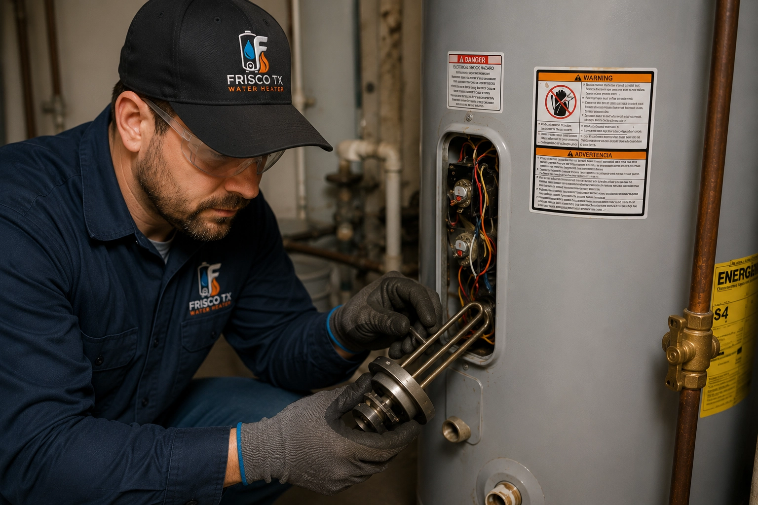 Thermostat and Heating Element Replacement