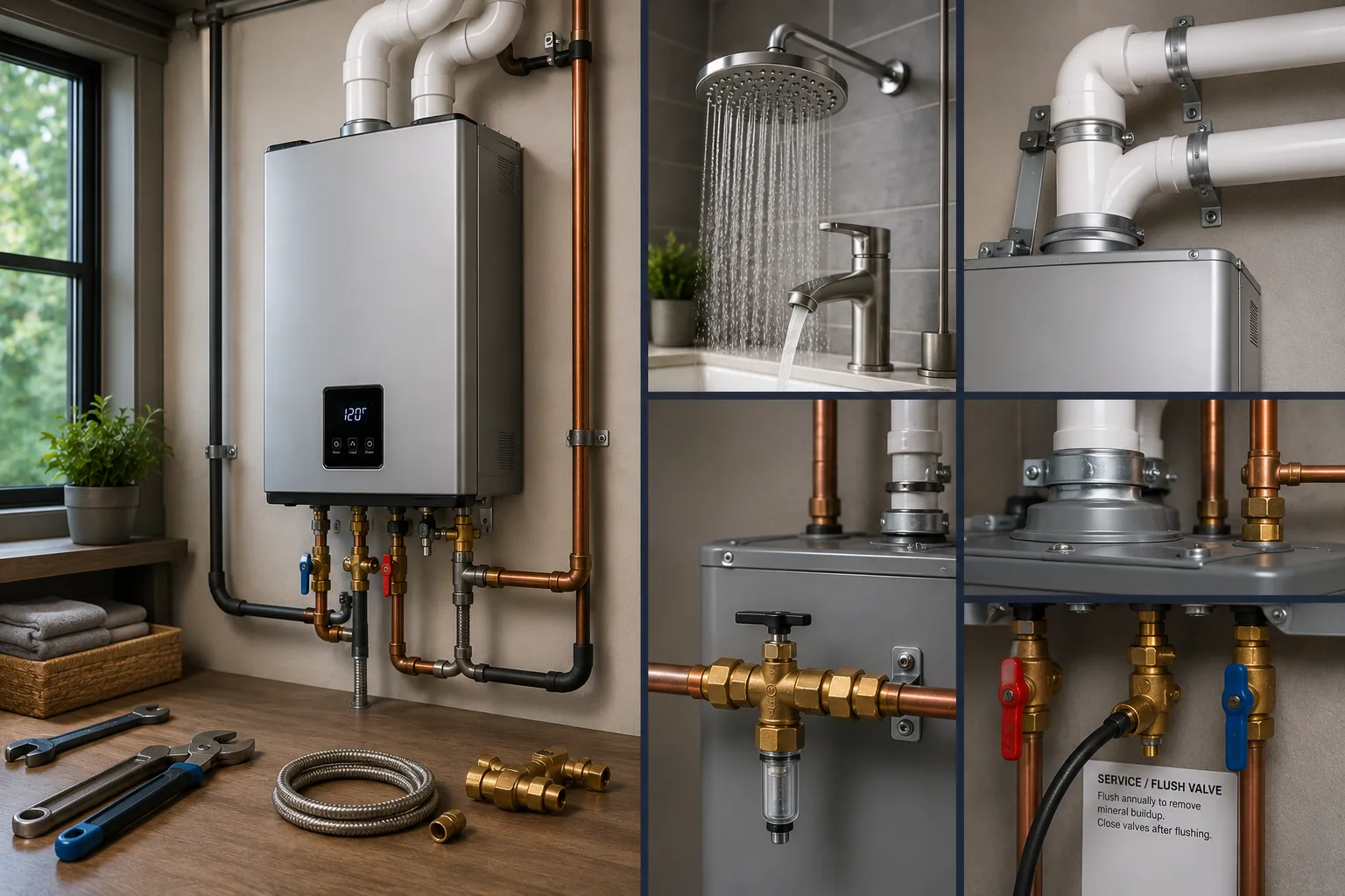 Critical tankless Water Heater installation factors