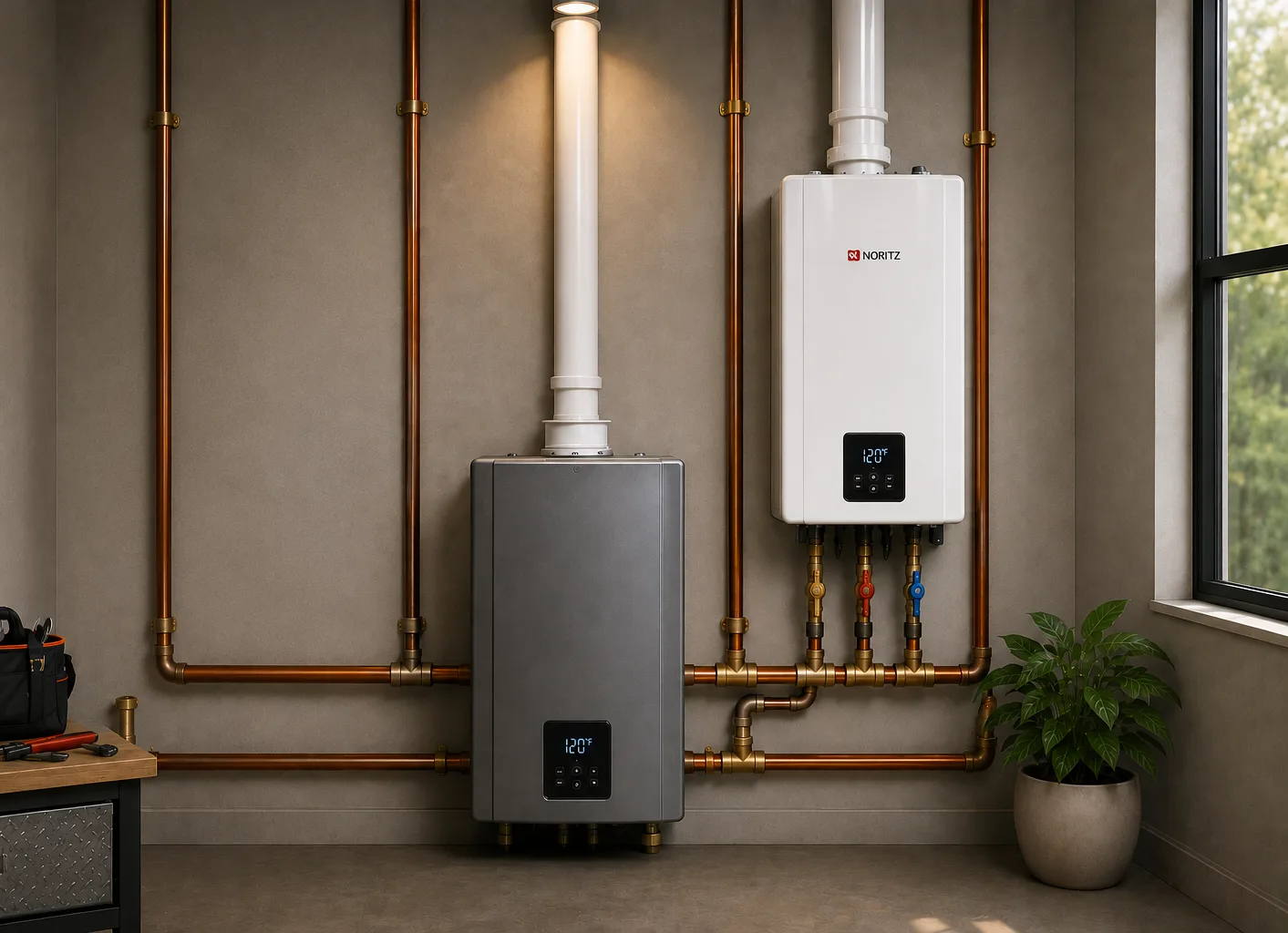 Tankless water heaters services