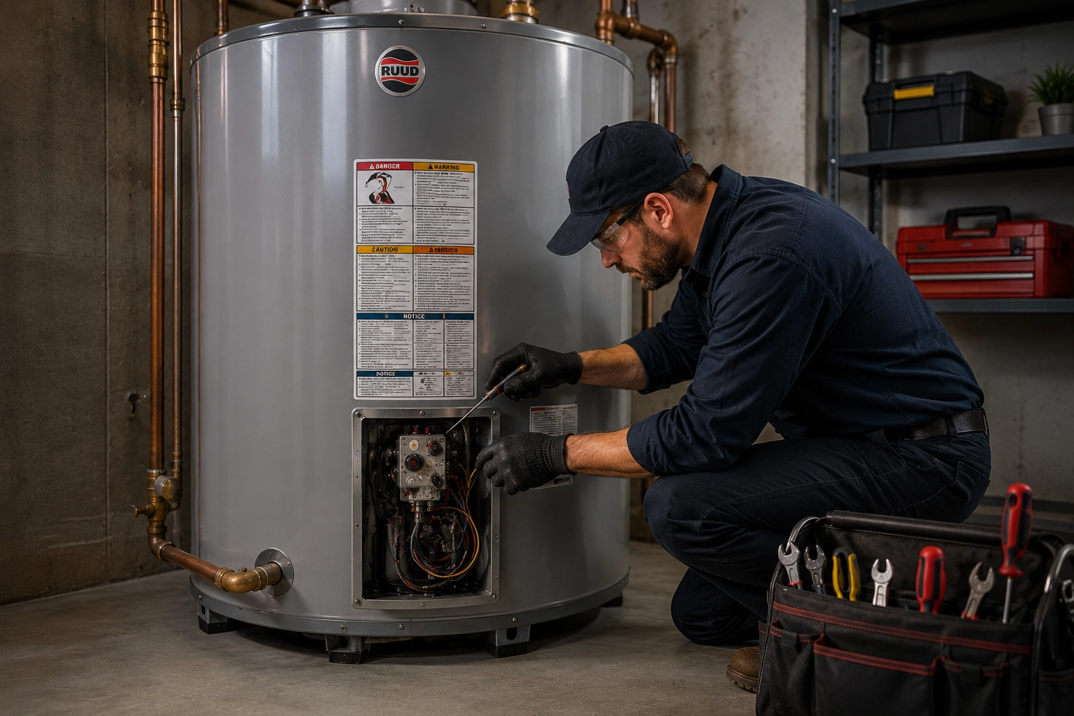Water heater repair service